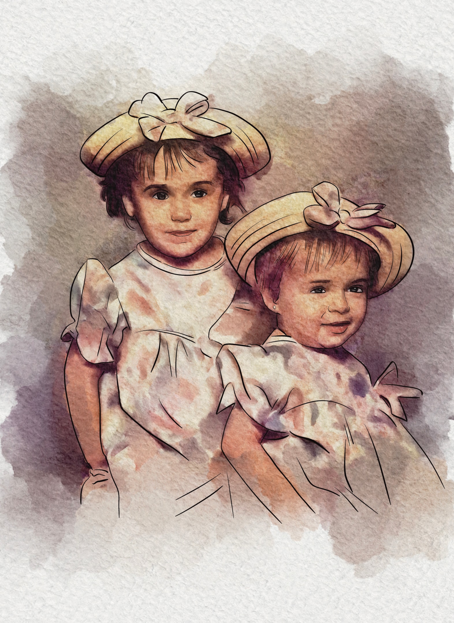 A collage of diverse artistic styles including watercolor and pop art, showcasing various transformations of a single photo.