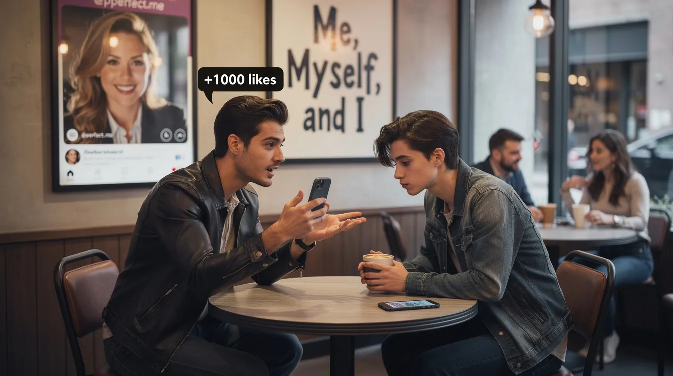 The image illustrates the concept of "Narcissists in Dating," highlighting the traits and behaviors associated with narcissistic personality disorder, such as emotional manipulation and lack of empathy. It emphasizes the importance of recognizing early warning signs in romantic relationships to avoid toxic dynamics and protect one's self-esteem and well-being.