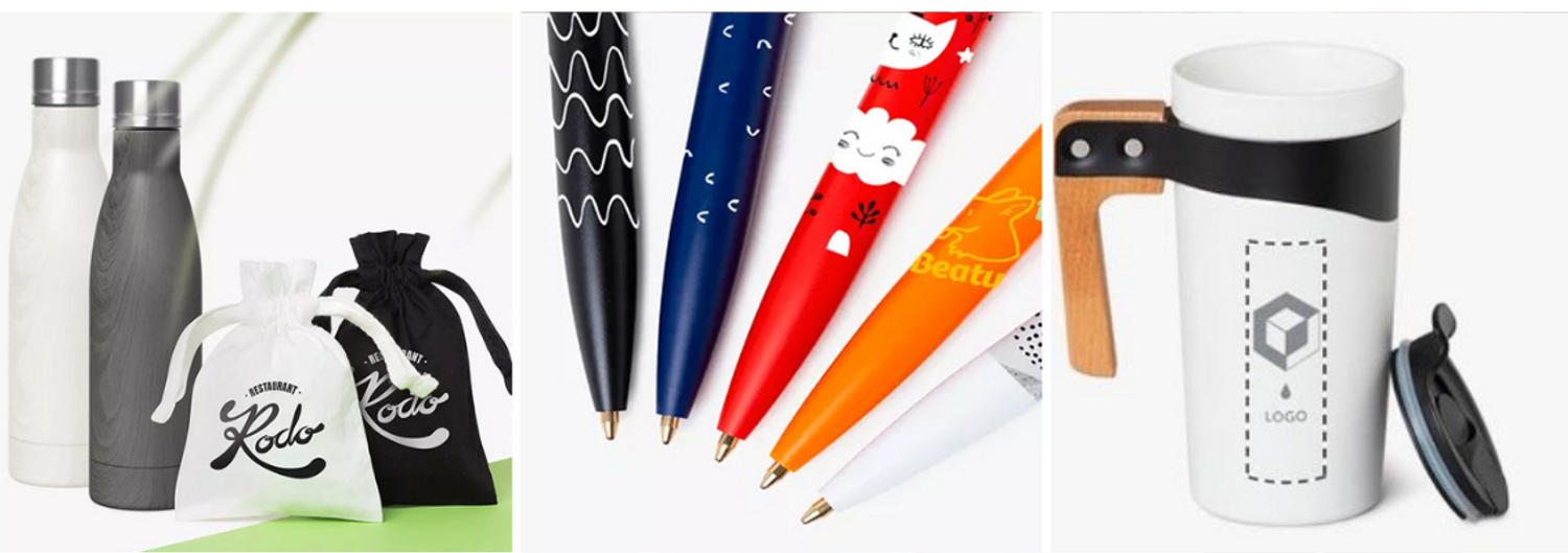 gepersonaliseerde merchandise met logo