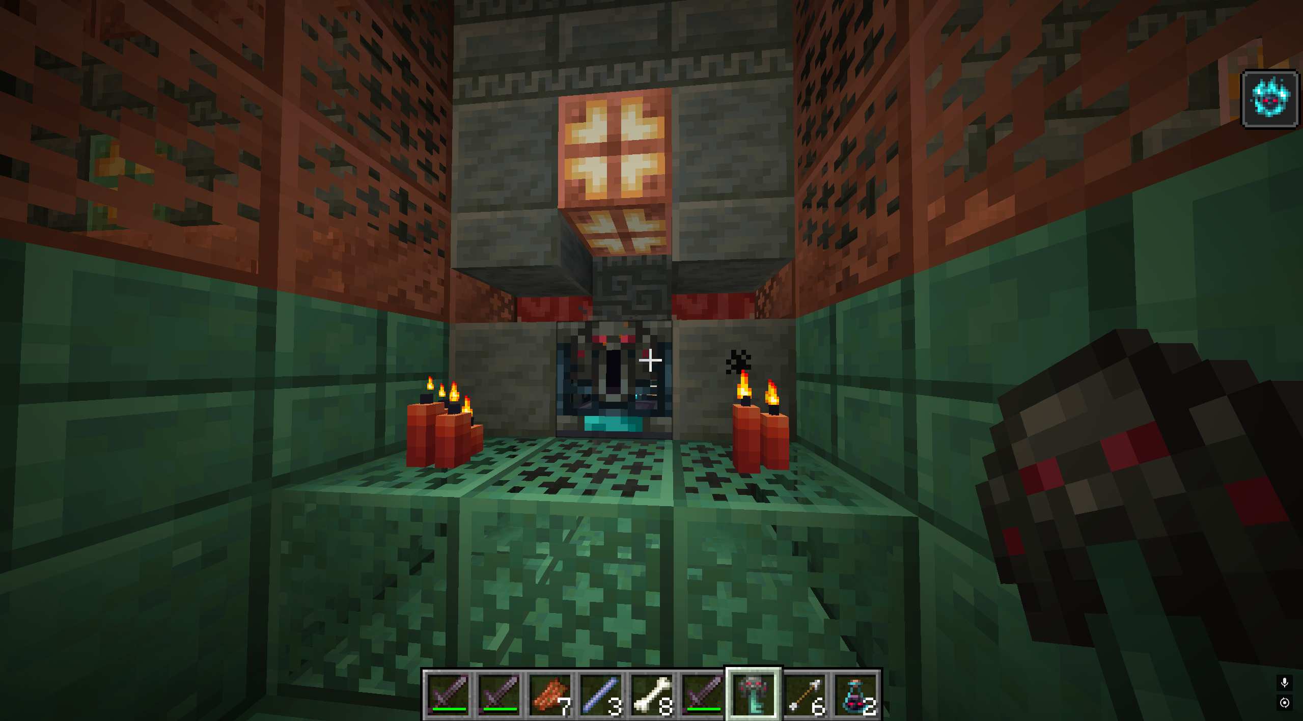 After nabbing an Ominous Vault Key, find one while exploring, unlock it, and enjoy the valuable loot.