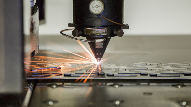 laser etching for button symbols