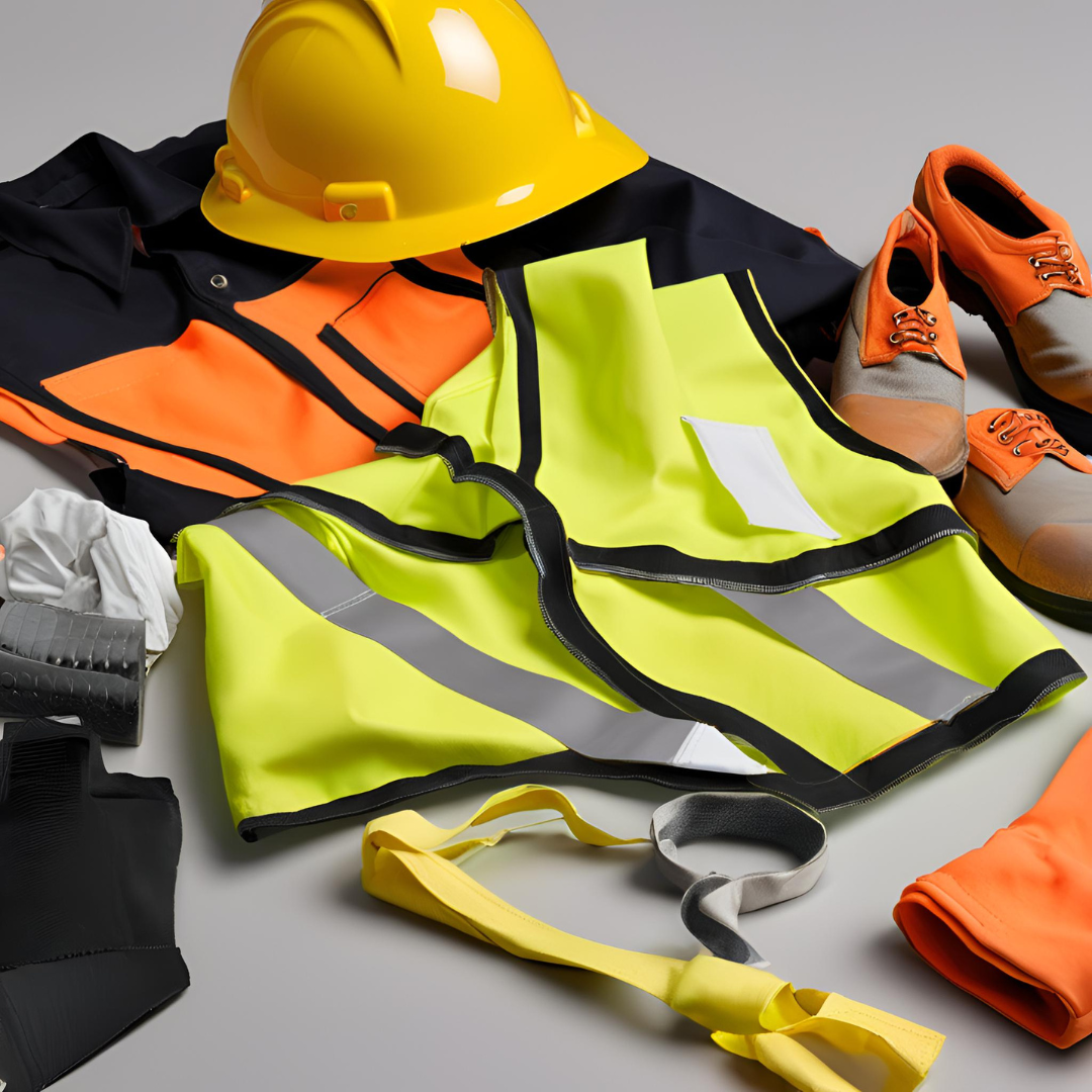 Safety workwear improving productivity - personal protective equipment - range of safety wear - is designed to protect 