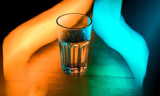 glass, water, drink