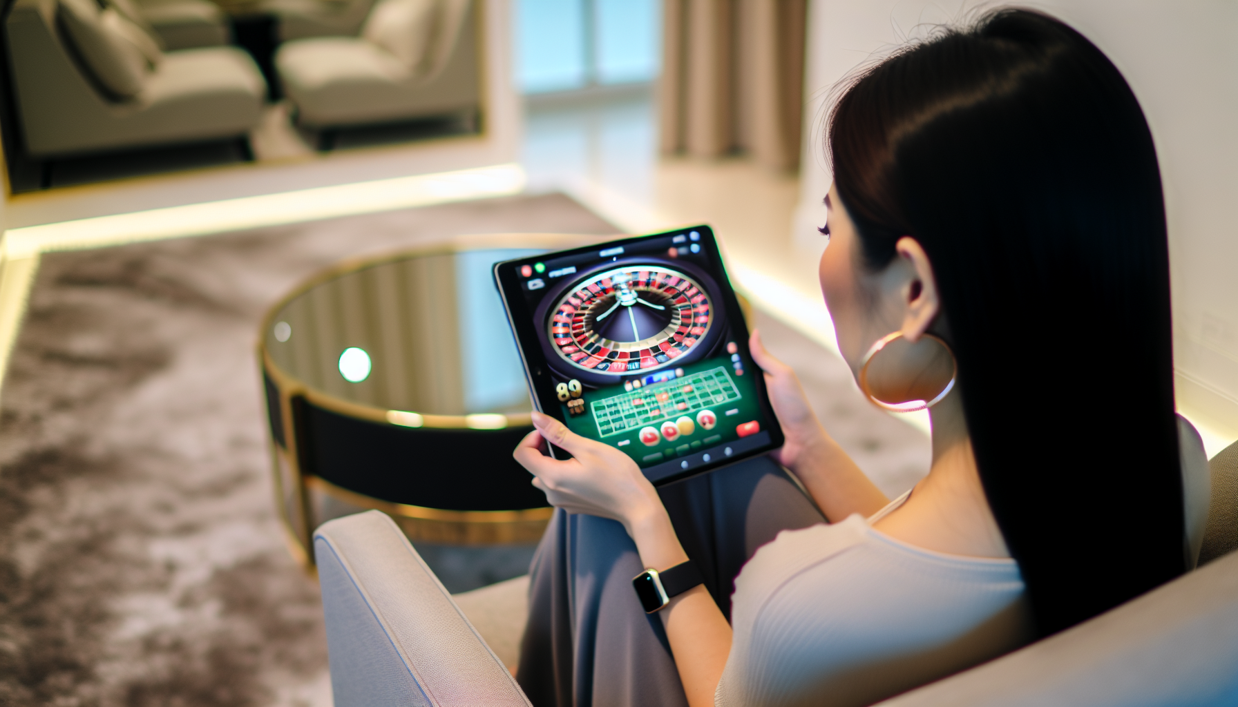 Practice mode for online casino games