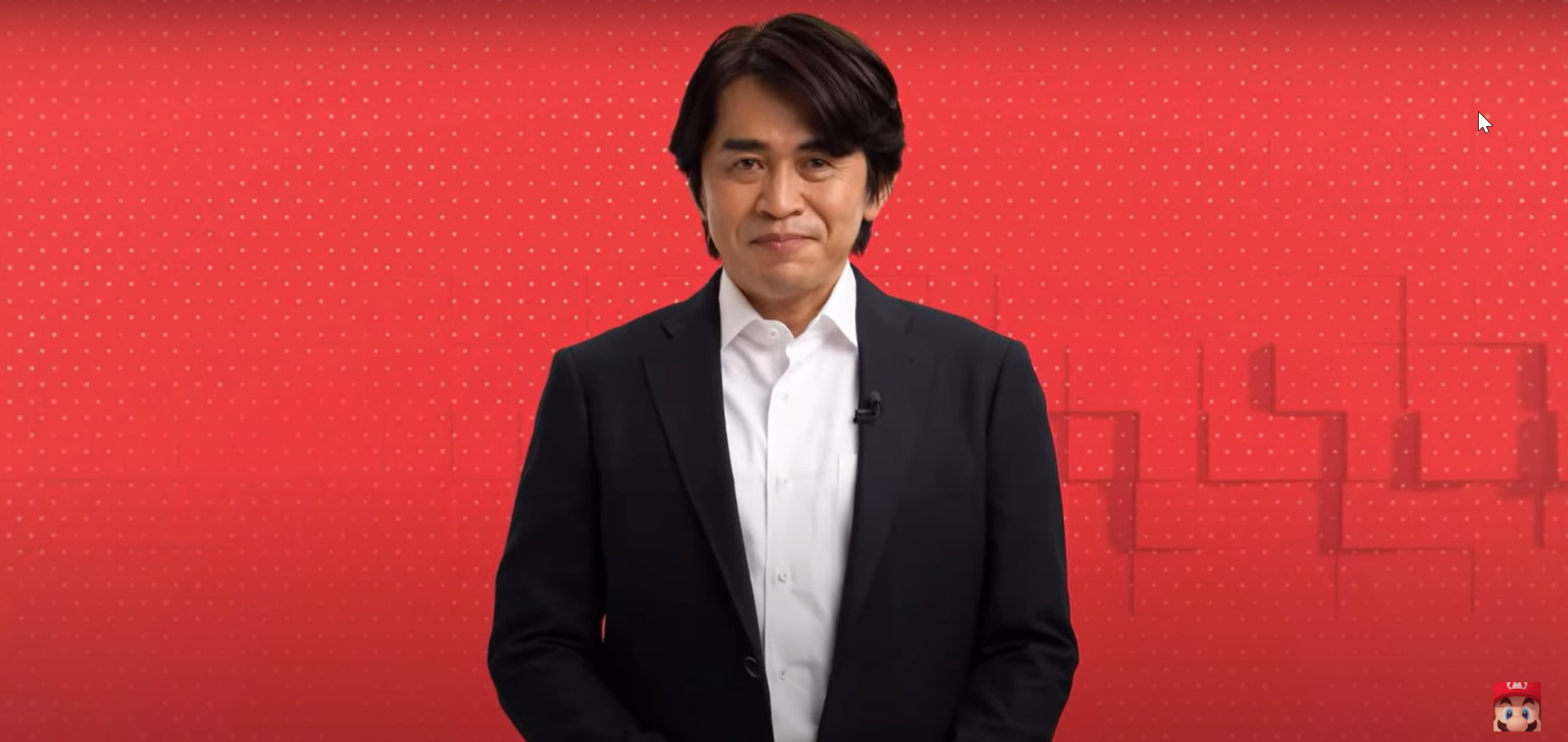 Yoshiaki Koizumi presenting on Nintendo Direct September 2022