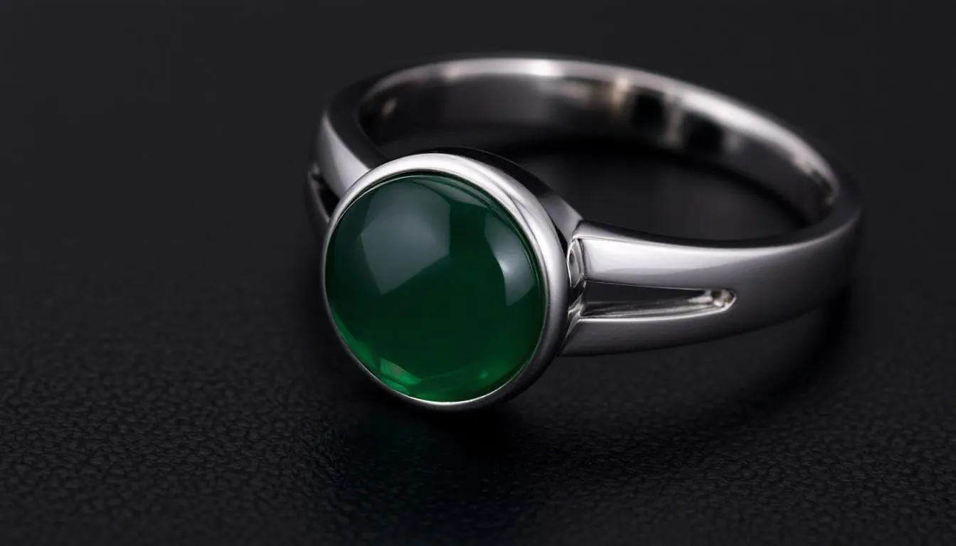 The image showcases a variety of men's sterling silver and stone ring styles, featuring unique designs that incorporate cubic zirconia, amethyst, and other stones. Each ring is crafted from high-quality sterling silver, perfect for stacking or wearing individually as part of a stylish jewellery collection.