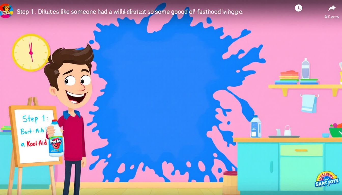 Kool Aid Stains Out of Carpet