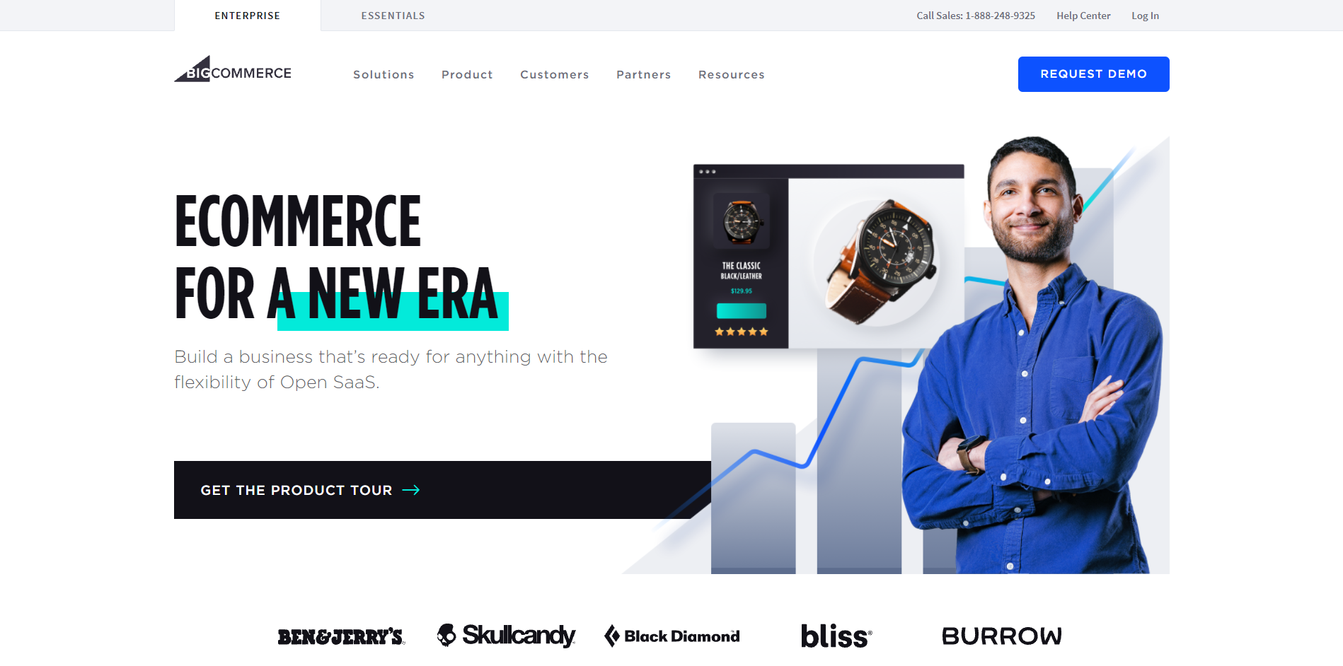 BigCommerce main page