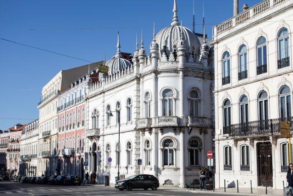 A view of the Príncipe Real district in Lisbon