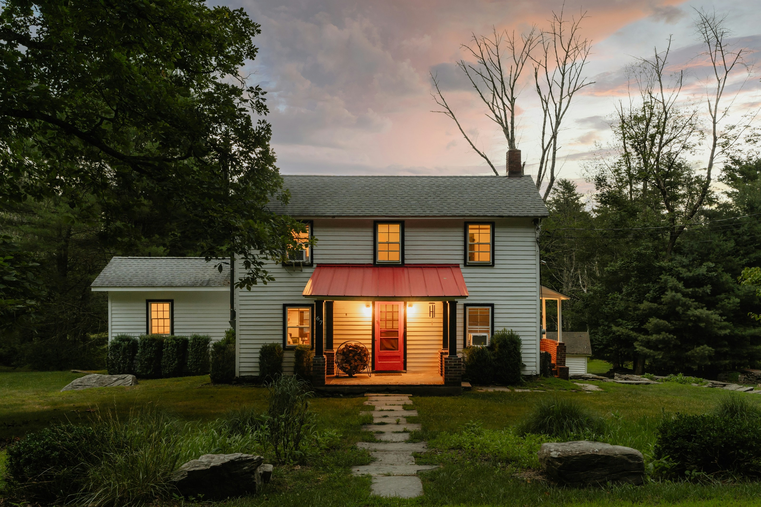 Single family house listed by realtor after using a direct mail campaign.
