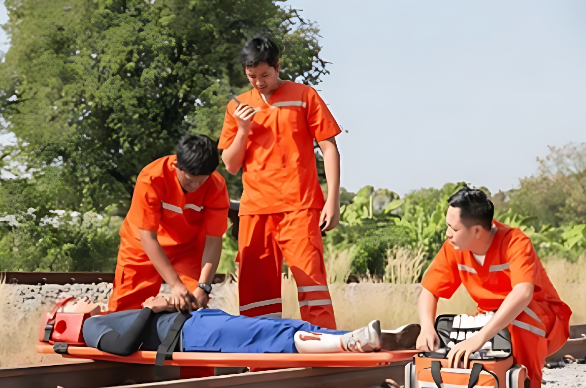 Safety considerations when using stretchers.