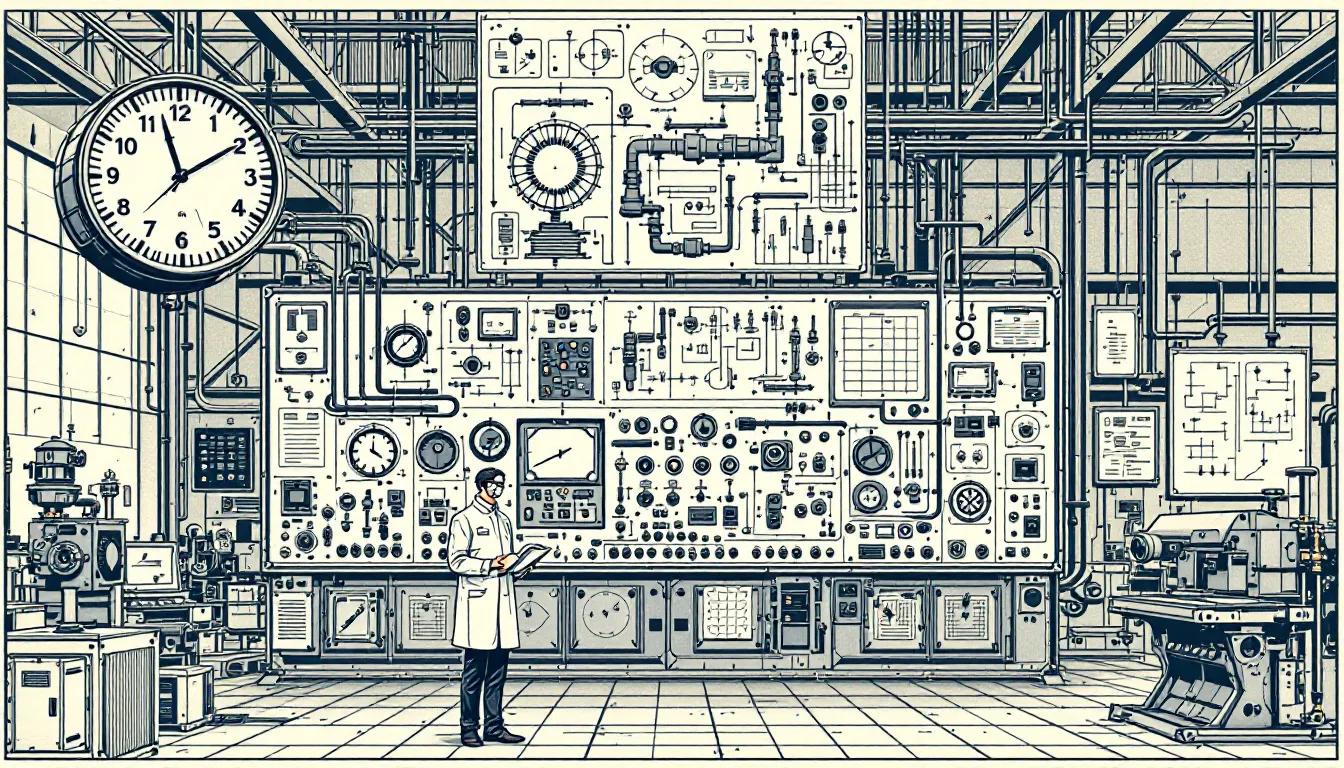 A step-by-step guide for implementing a manufacturing process monitoring system.