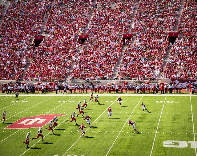 football, college, field