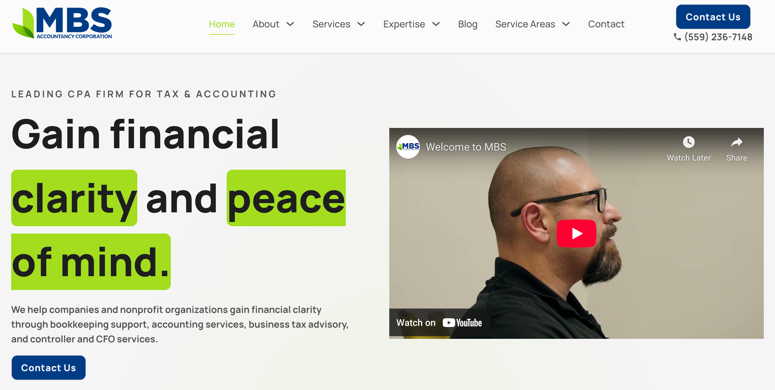 MBS Accountancy website