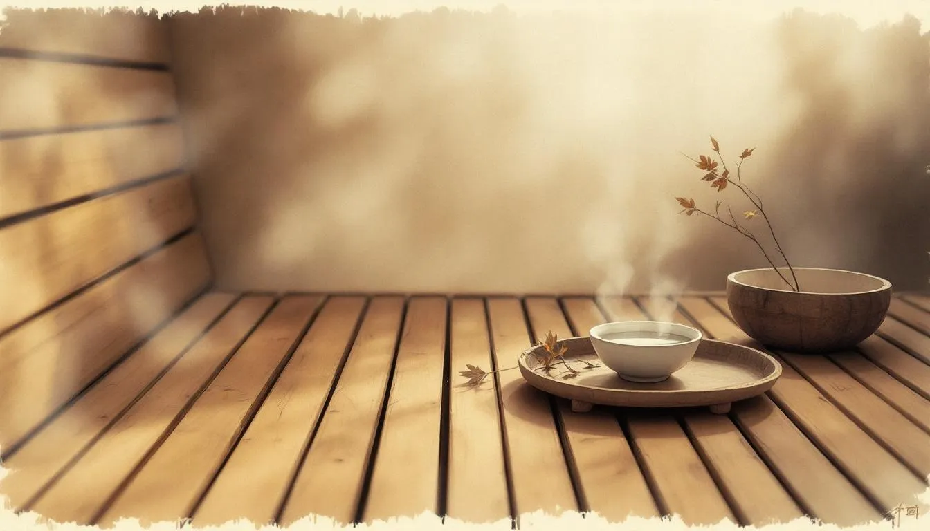 Enhancing the sauna experience with aromatherapy and natural elements.