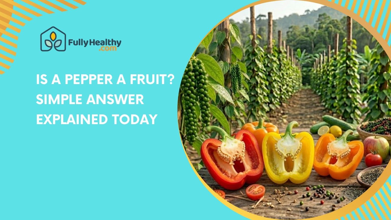 Is a Pepper a Fruit? Why It Confuses So Many