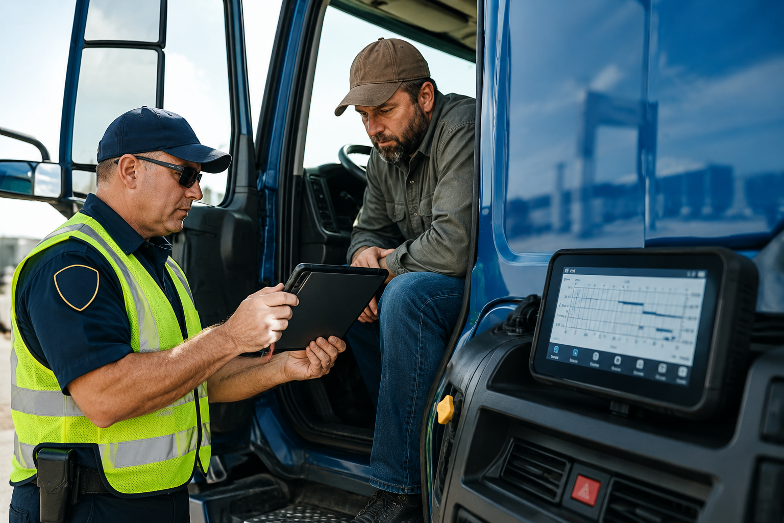 ELD Compliance During Roadcheck