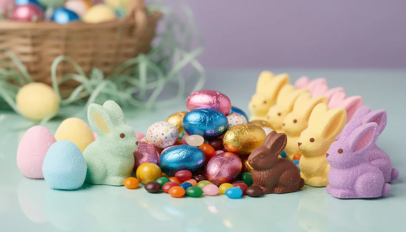 Easter, easter goodies, easter bunnies