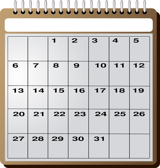 Kalendarz - ustalcie datę odwiedzin razem