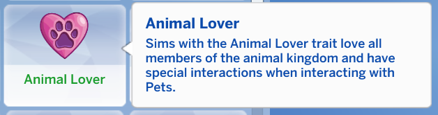 Lifestyle Traits Pack