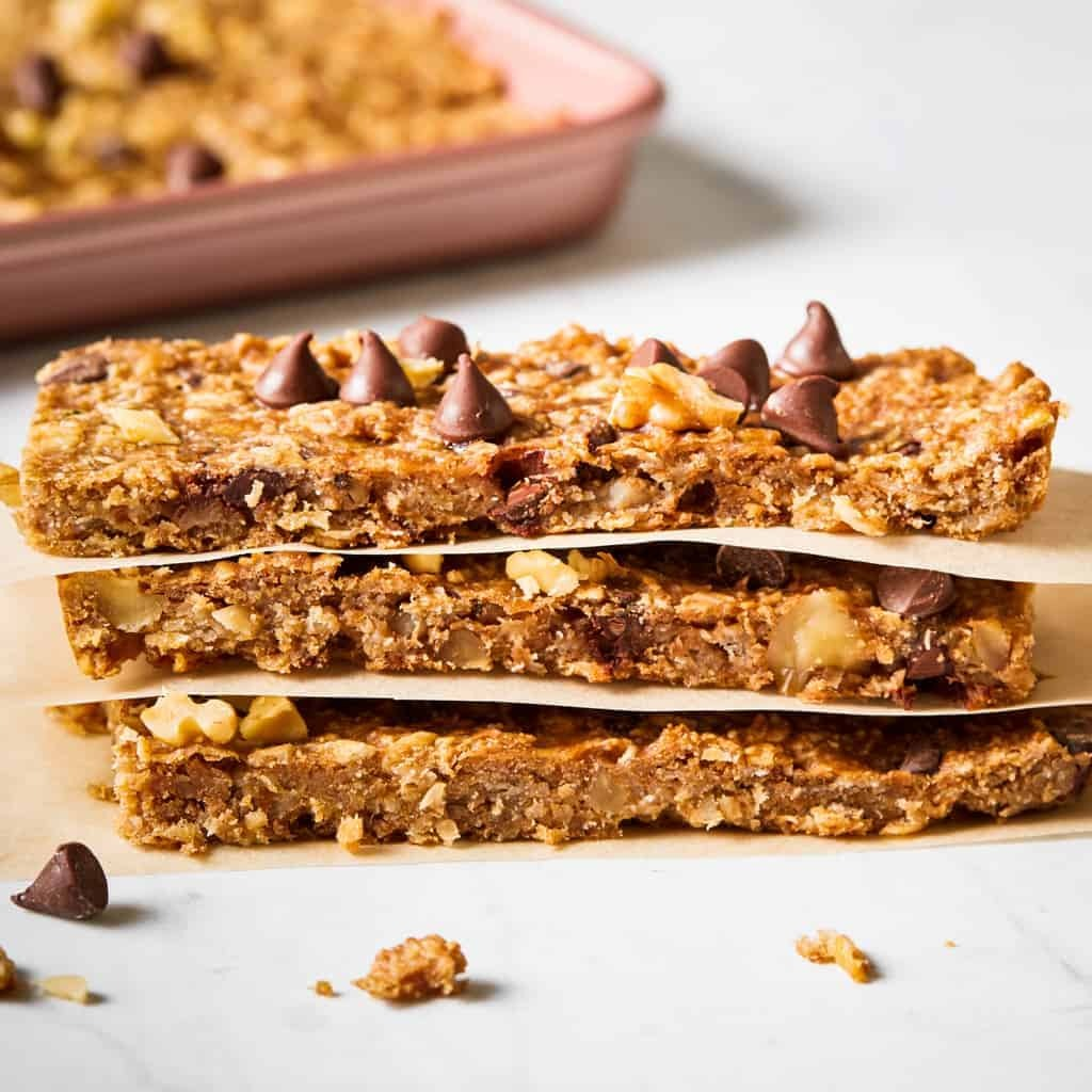 oatmeal bars,trail mix