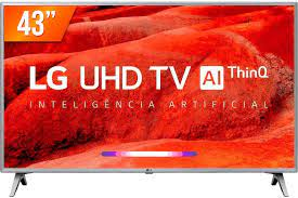 Smart TV LED PRO 43" Ultra HD 4K LG 43UM751C (Imagem: LG)