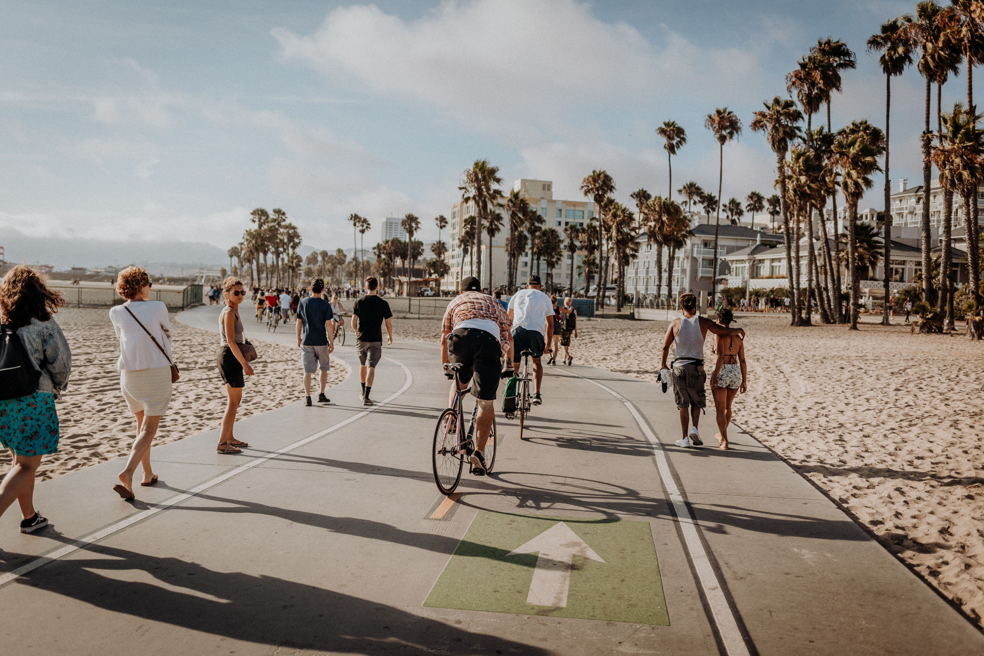Venice Beach Boardwalk in Los Angeles
