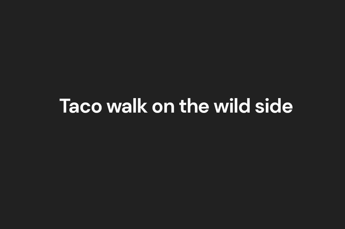 funny puns about tacos