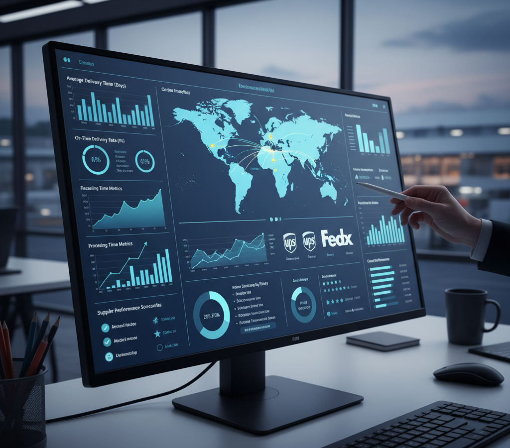 analytics tools to track shipping times and identify areas for improvement