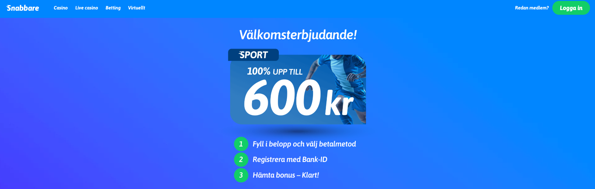 Snabbare bonus Odds Champions League