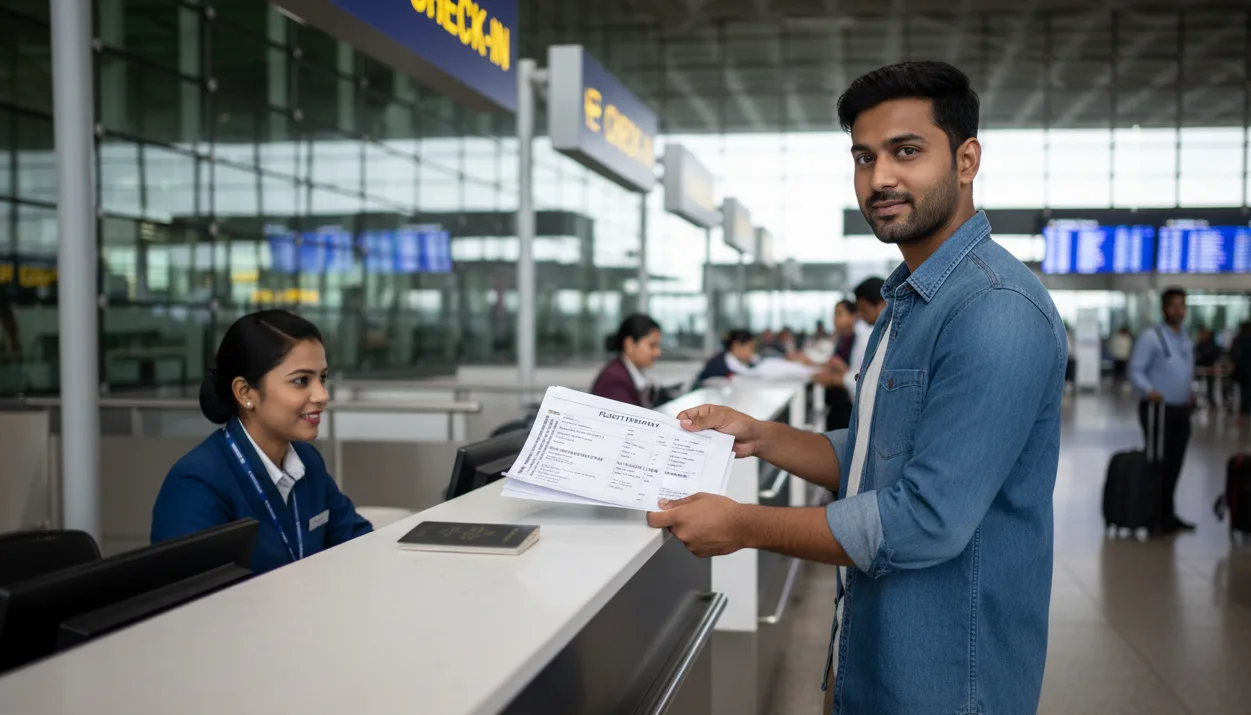 Why proof of onward travel is crucial for Indian travelers using a dummy ticket