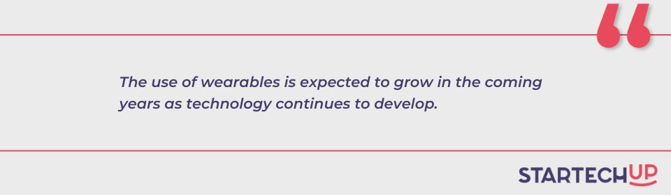 application development of wearables quote