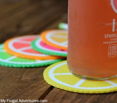 fun sunny bead coasters