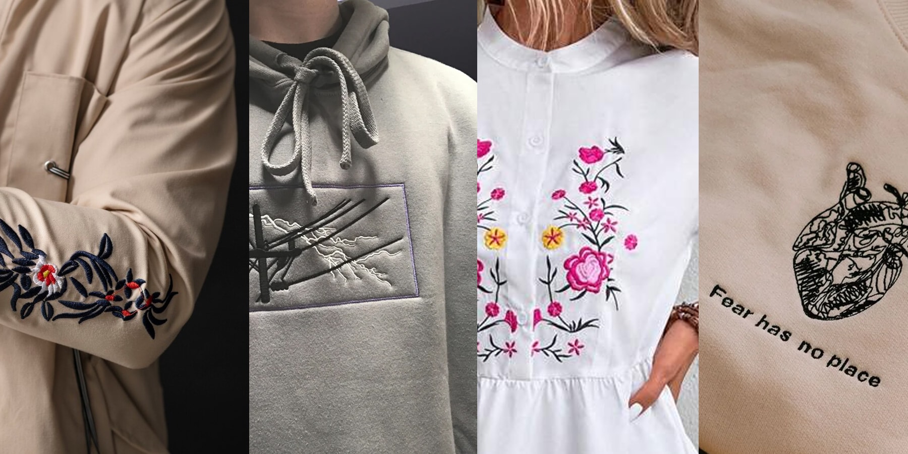 Embroidery in Luxury, Streetwear, and Casual Fashion