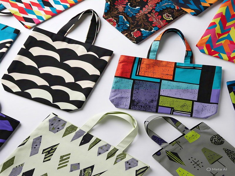 different canvas bag