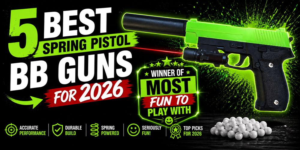 Winner: Most Fun to Play With spring bb gun pistol