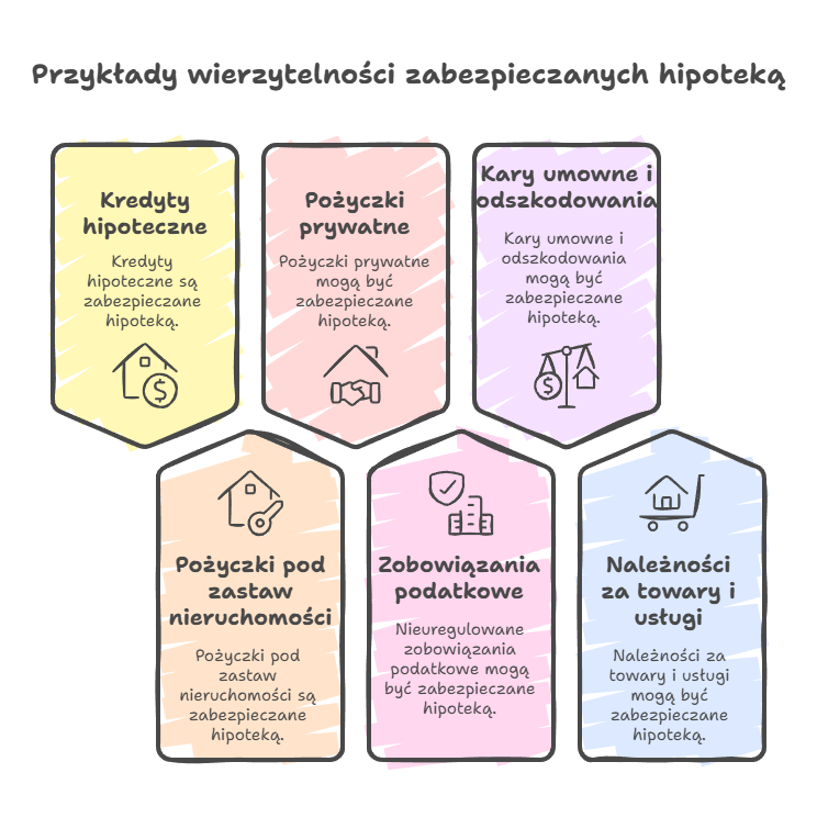 Jakie wierzytelności można zabezpieczyć hipoteką?