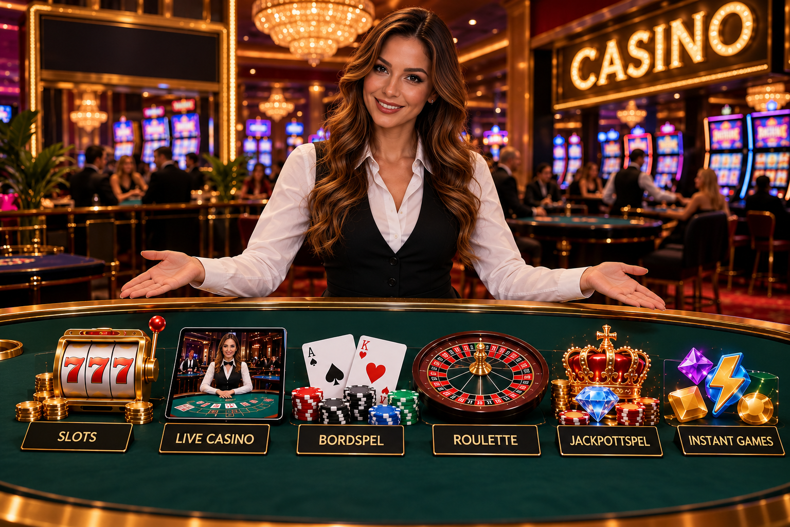 Spelutbudet hos nya online casinon