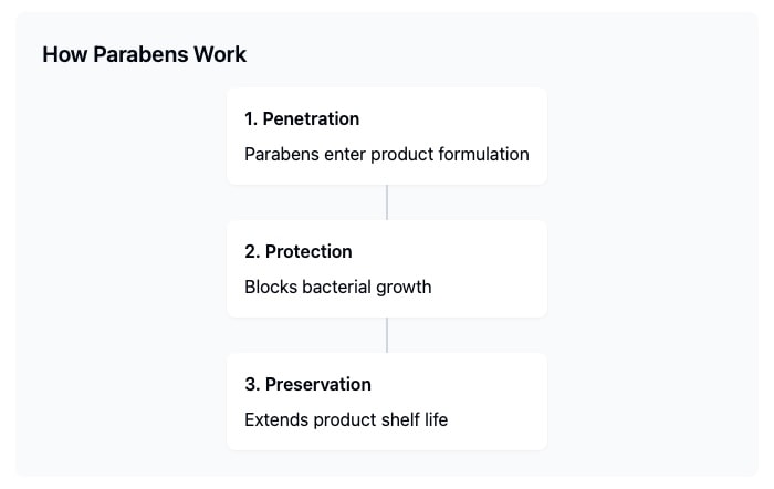 How parabens work