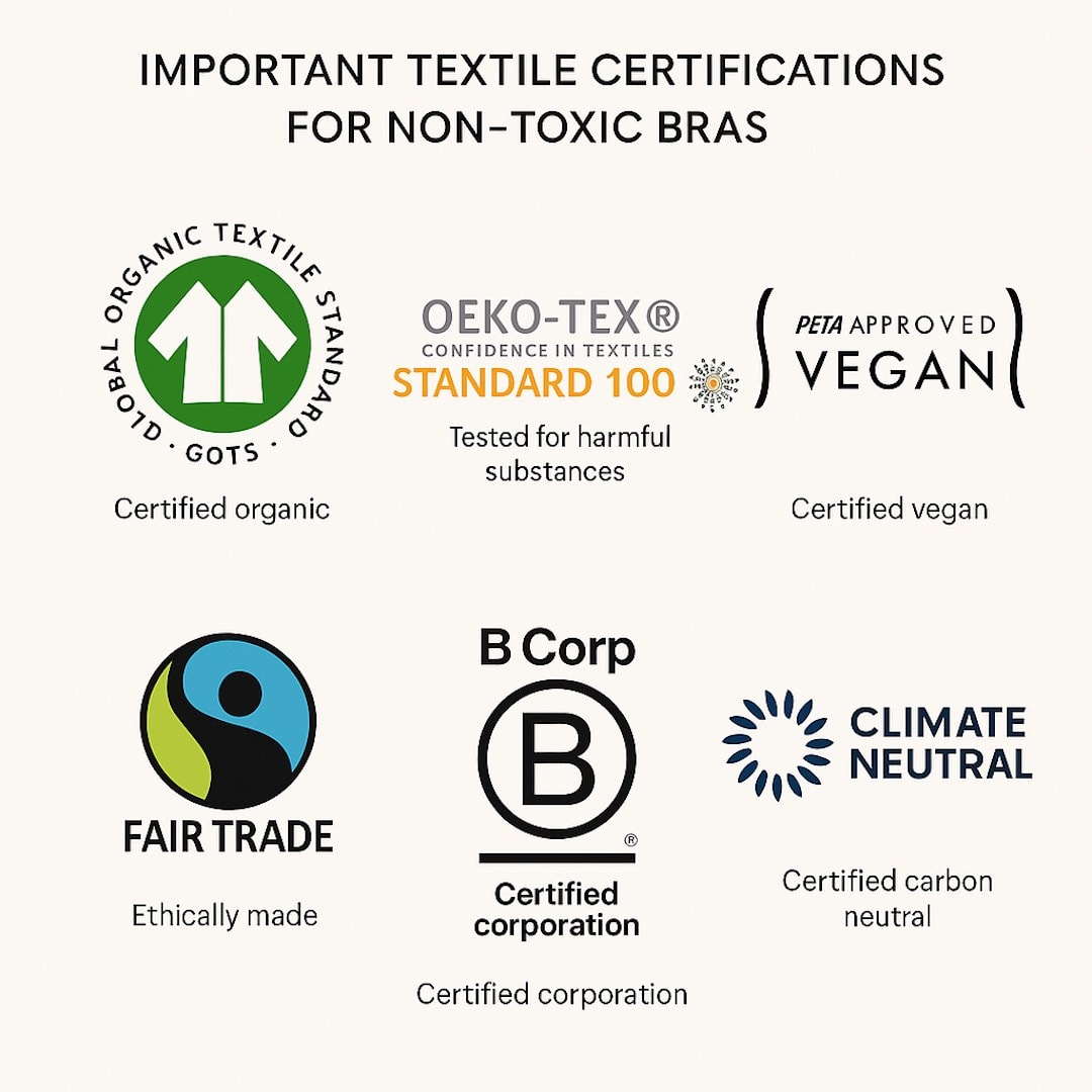 certifications for non toxic bras