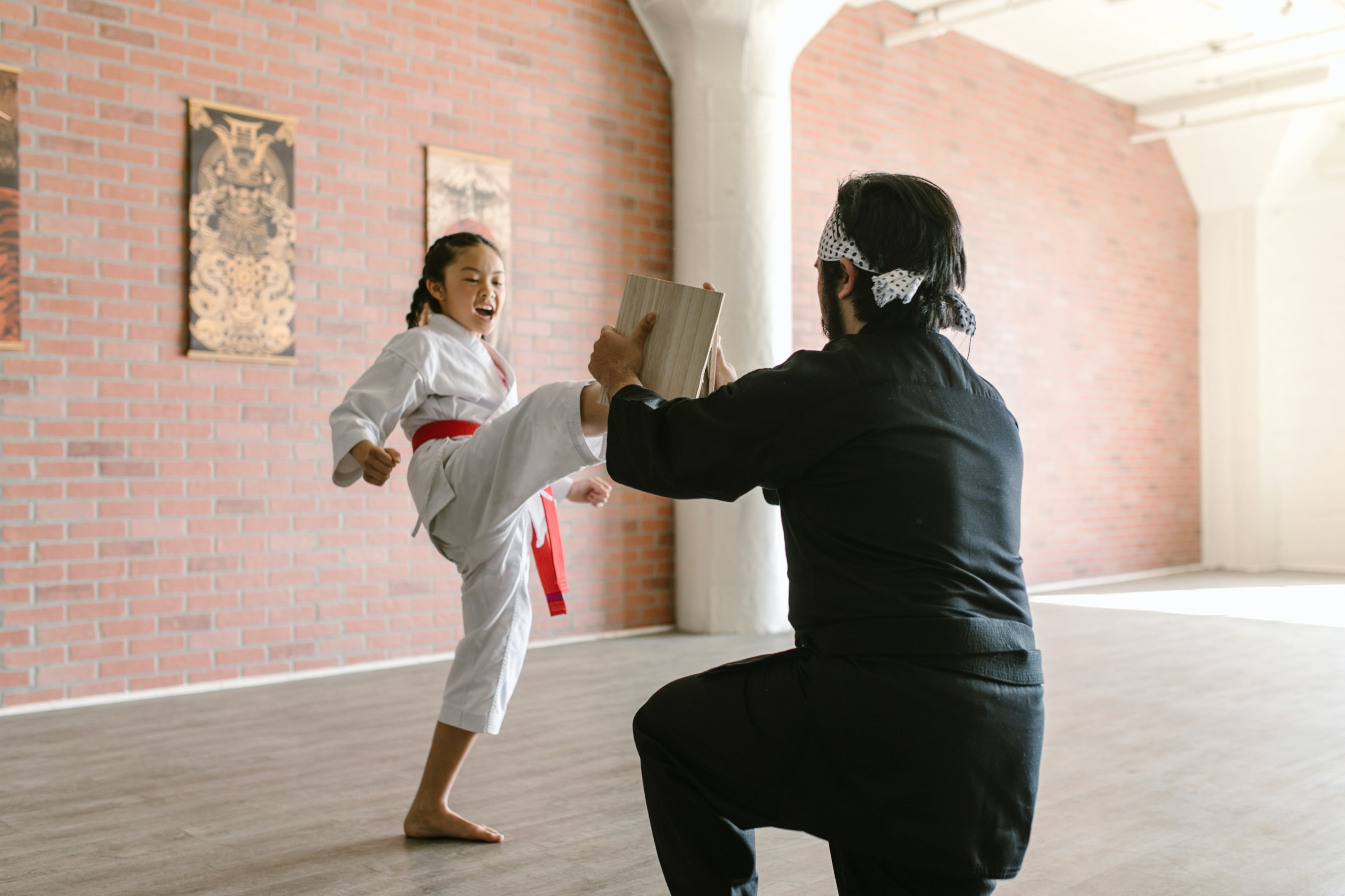 our training offers more than just self defense techniques. we have each student set up fitness goals they can manage and they overcome every physical and mental challenge. throughout the history of the world, people have found a martial arts community to be educational for both the mind and body