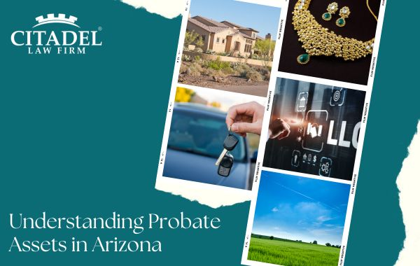 Illustration of various probate assets in Arizona