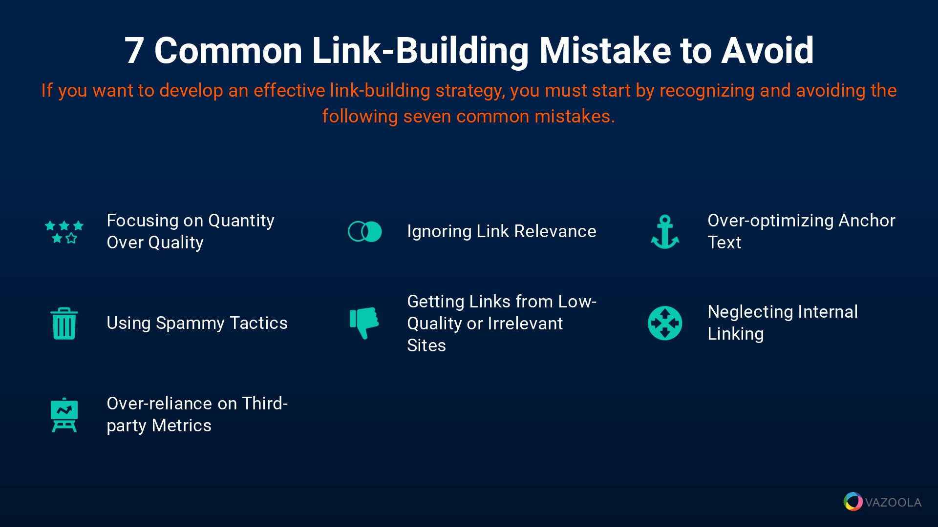 7 Common Link-building Mistakes to avoid