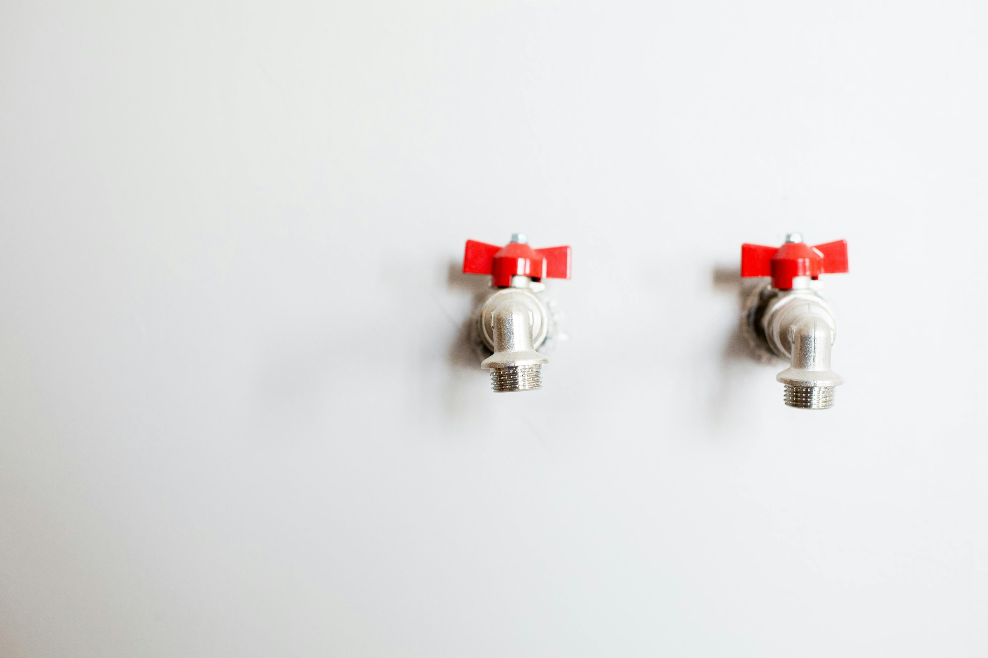 Faucets in house, evaluated for calculating rehab costs.