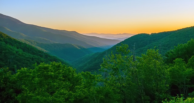 morning after, blue ridge mountains, parkway