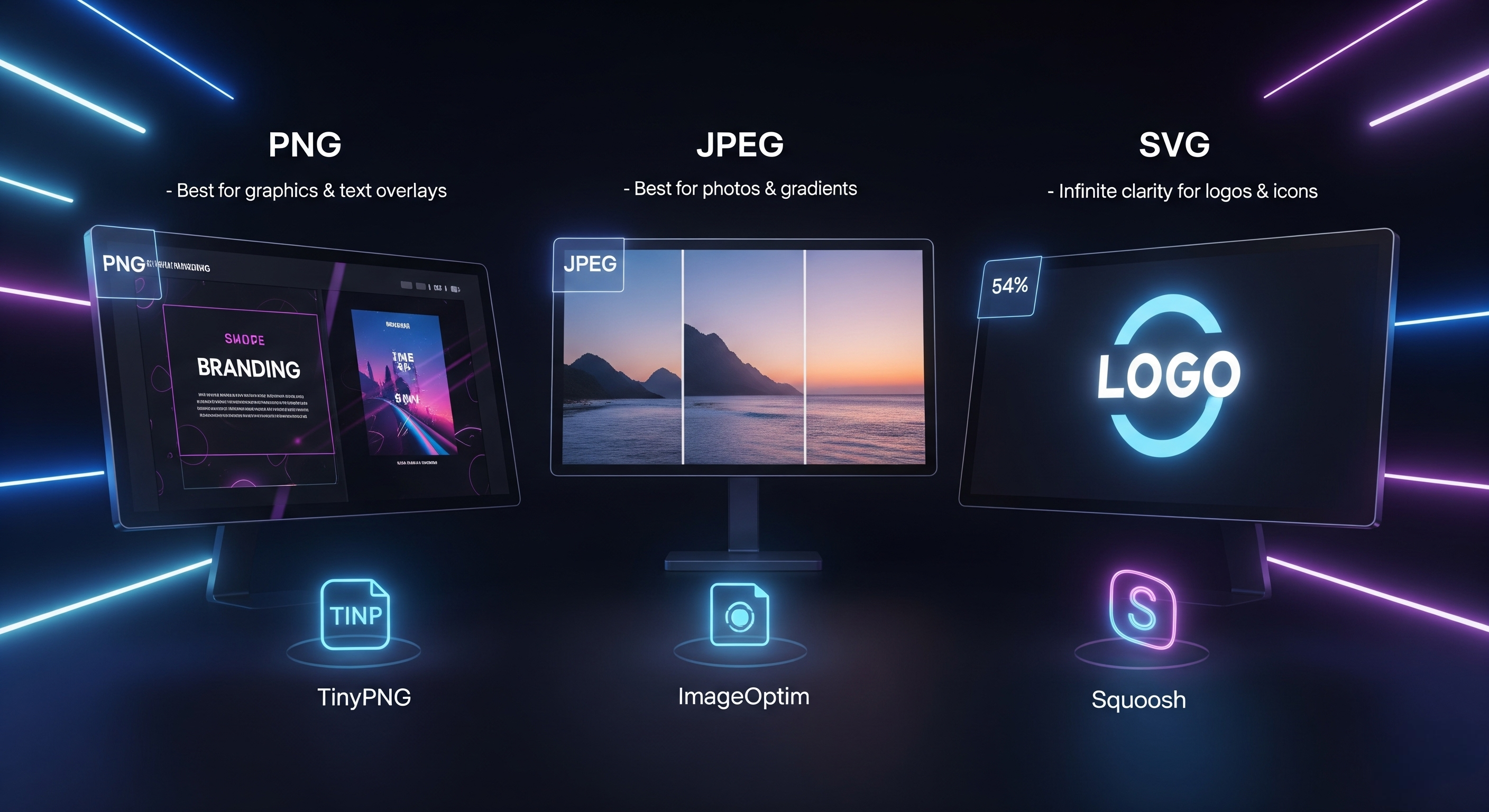 save images in recommended file formats