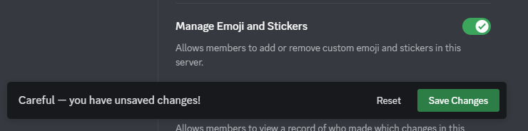Picture showing the manage emoji and sticker in Discord servers