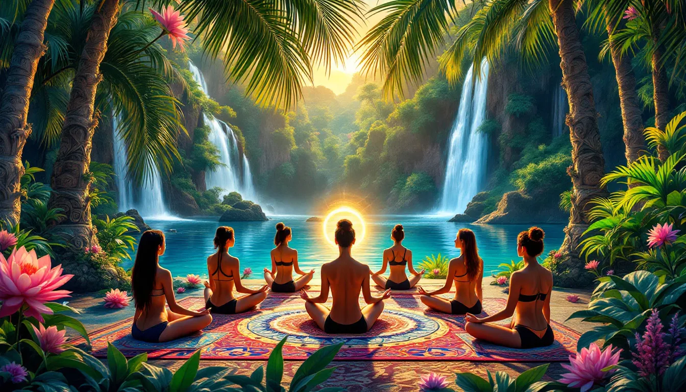 A lively weekend retreat focused on kundalini yoga practices and community.