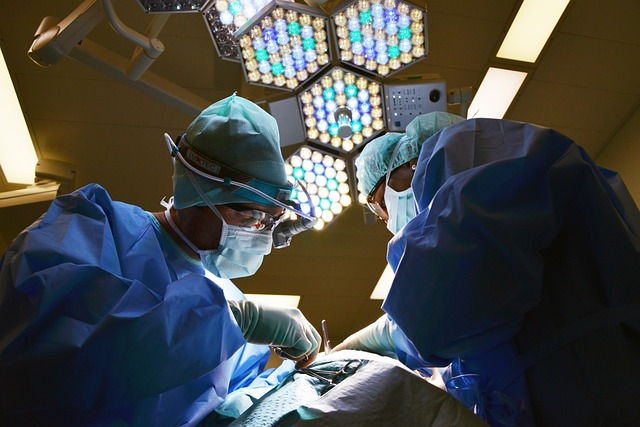 An image of surgeons operating on a patient.