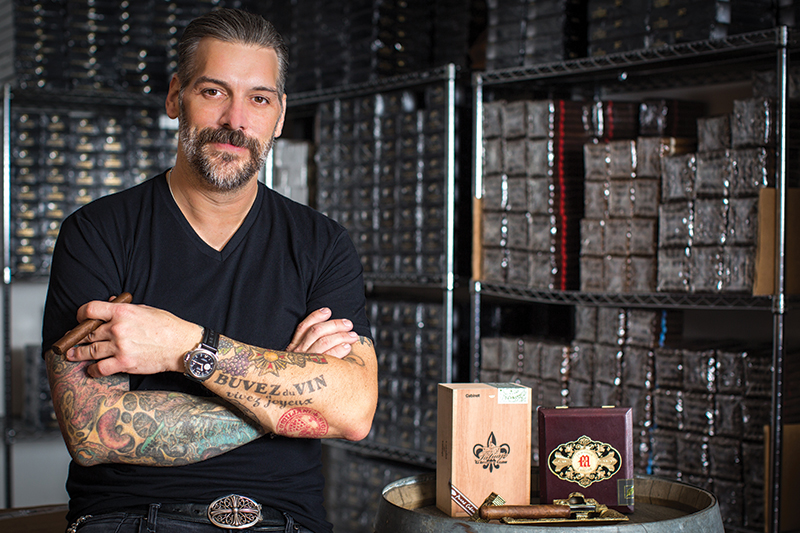 A picture of Pete Johnson, the man behind the Tatuaje brand